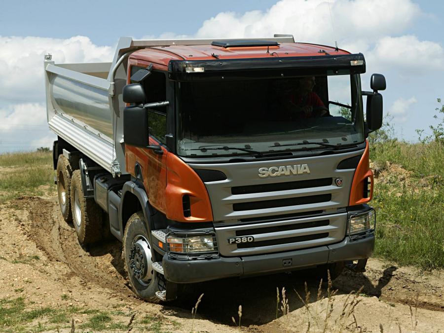  Scania P380 6x6 Tipper 2004 года  (фото 2 из 7)